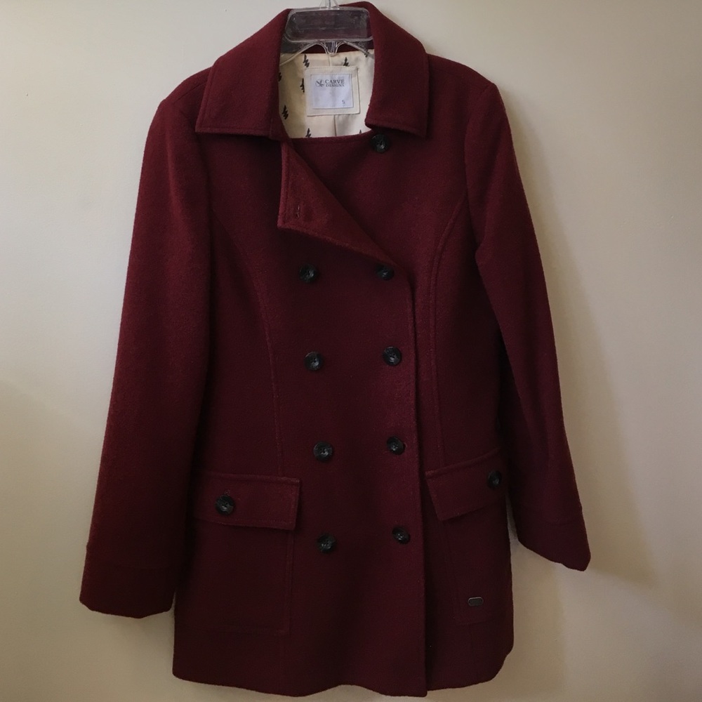 Carve Designs Classic Wool Peacoat